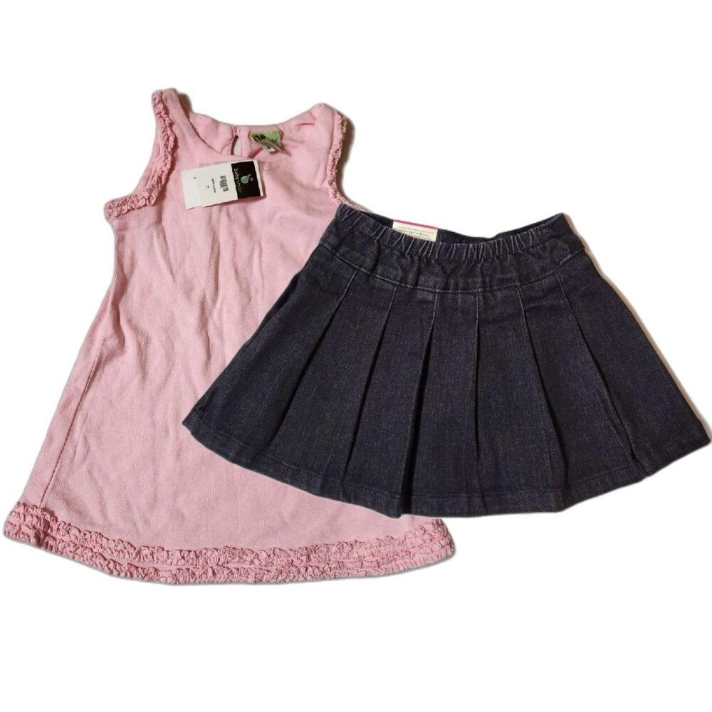 Toddler Girls 2T Skort & Tank Top Set New